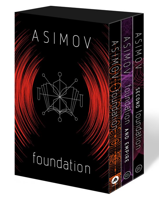 Foundation- Foundation 3-Book Boxed Set - cover
