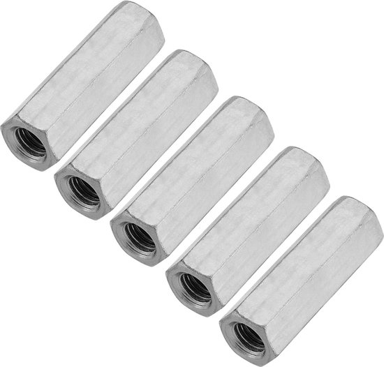 QUARKZMAN 6 stuks M6 x 400 mm volledige schroefdraad
