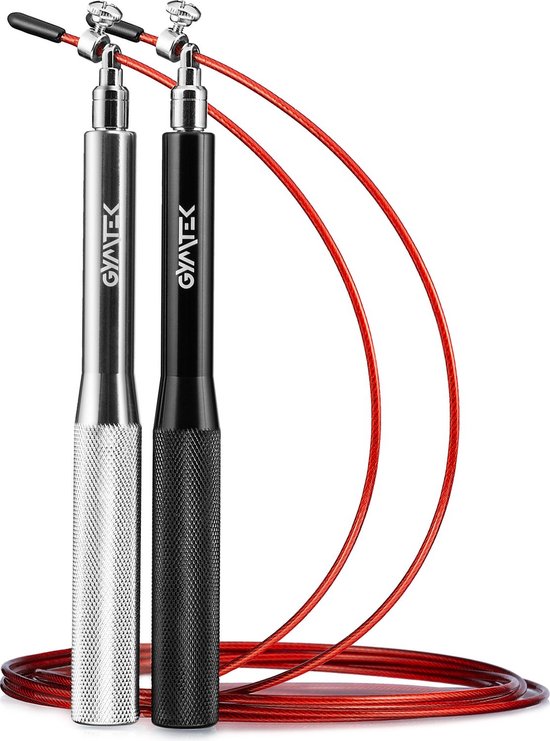 Foto: Elevate rope professioneel beaded springtouw verstelbare jump rope touwtje springen voor volwassenen en kinderen beaded rope conditie trucs binnen buiten skipping rope fitness springtouwen