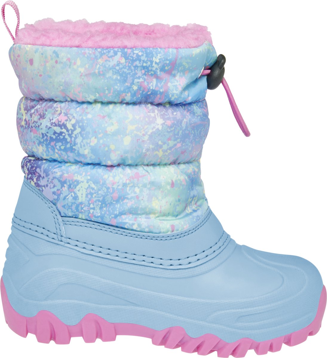 Playshoes - Snowboots - Pastel - Regenboog - Splash - Turquoise - Maat 20/21