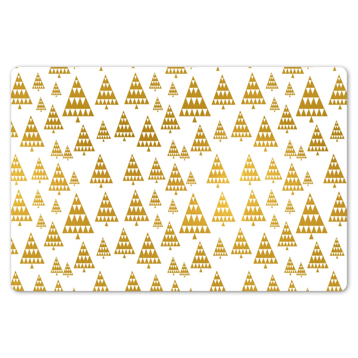 Kerst placemats - Kerstboom - Design - Winter - Onderlegger - 45x30 cm - 6 stuks - Tafeldecoratie Kerstmis - Kerstdecoratie tafel - Tafelversiering – foto 6