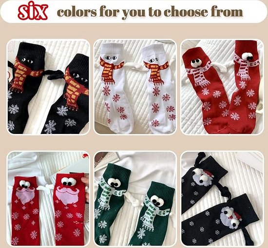 Kaufe 1 Paar Socken mit magnetischen Händen, lustige Paar-Socken, Freundschaftssocken, Geschenke für Paare, Freund, beste Freunde zum Preis ab 1.72