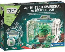 foto van Clementoni Wetenschap en Spel - Hi-Tech Kweekkas - STEM speelgoed - Broeikas - Experimenteren met Planten - Groene vingers - Vanaf 8 jaar