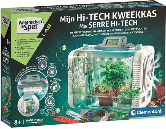 Clementoni Wetenschap en Spel - Hi-Tech Kweekkas