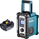 Makita DMR 116 snoerloze bouwradio 14,4 - 18 V LXT / G-serie Solo - zonder accu, zonder lader