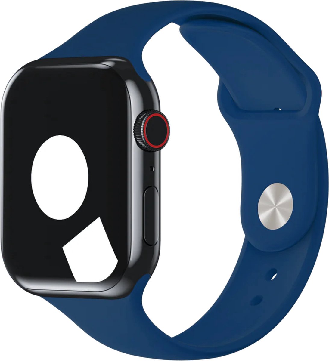 iStrap sportbandje voor Apple Watch - Cobalt blauw - M/L - kastgrootte 42 - 44 - 49mm