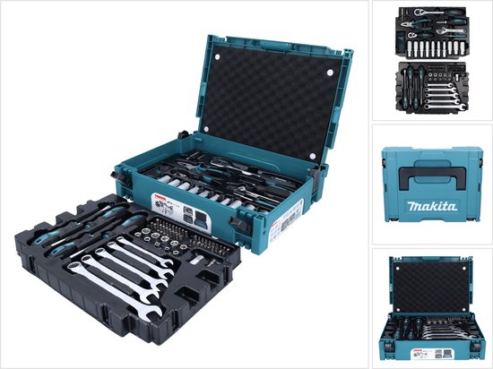 Makita E-11542 Handgereedschapset 87-delig in Mbox