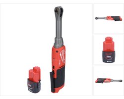 Milwaukee M12 FHIR14LR-201 accu-ratel met hoge snelheid 12 V 47 Nm 1/4" borstelloos + 1x accu 2,0 Ah - zonder oplader
