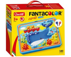 Quercetti mozaïek speelgoed dieren - Fantacolor 180dlg creatief.