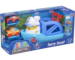 Ferry boot met 2 auto's - Tiny Teamsterz.