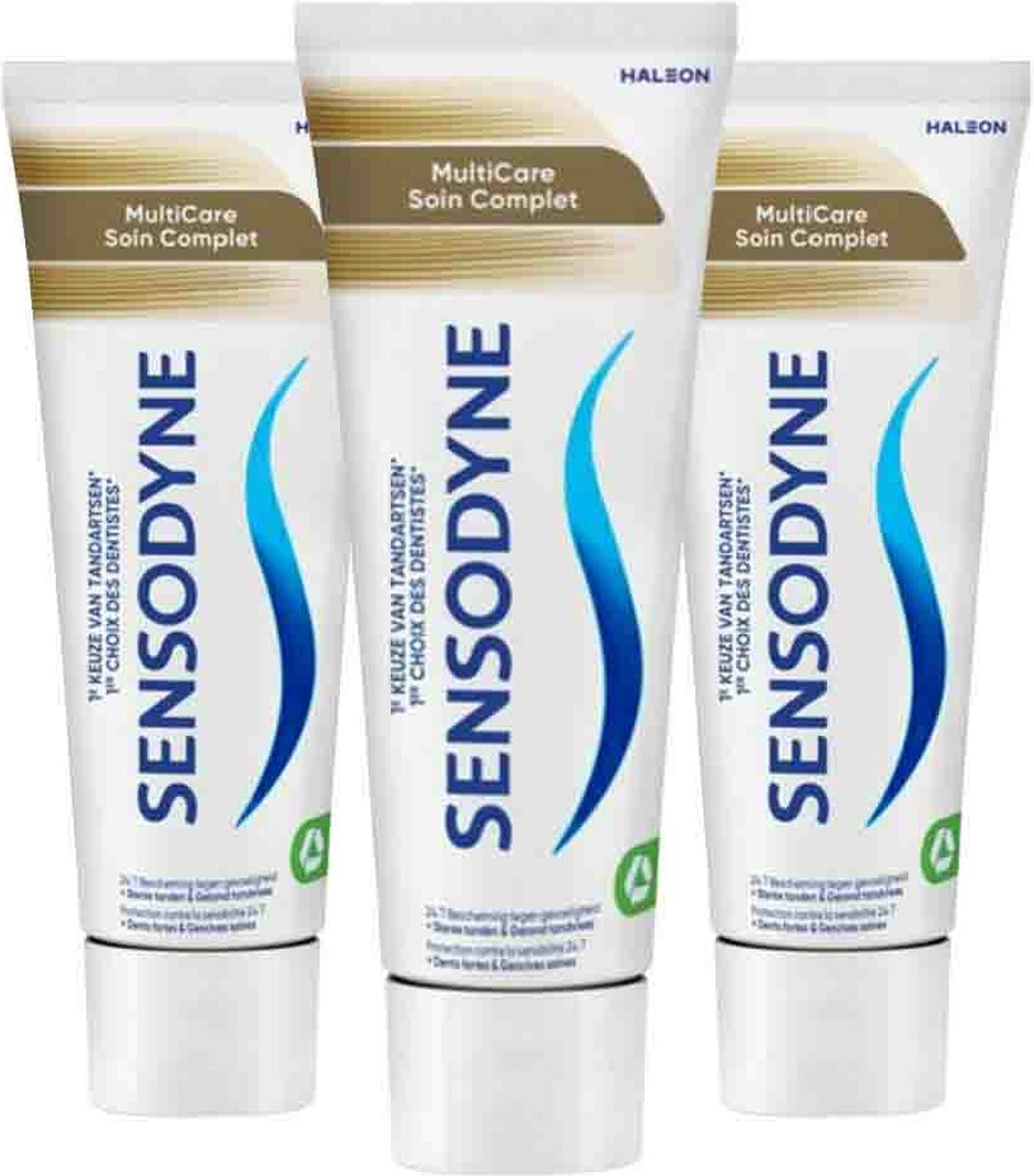 Goedkoopste 3x Sensodyne Tandpasta MultiCare 75 ml