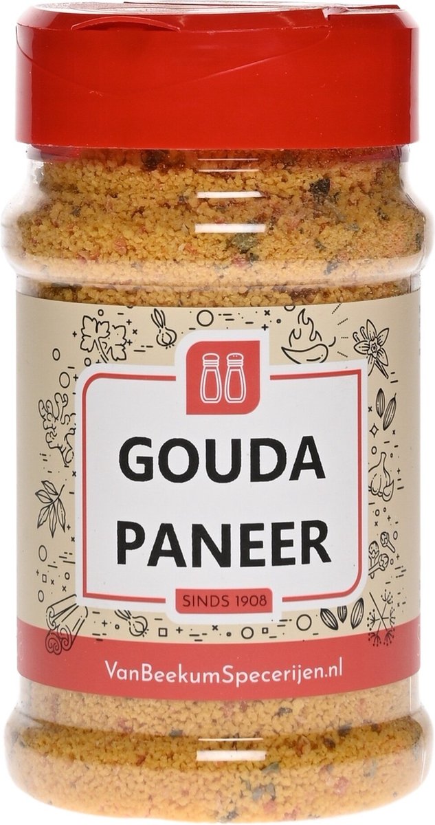 Goedkoopste Van Beekum Specerijen - Gouda Paneer - Strooibus 150 gram