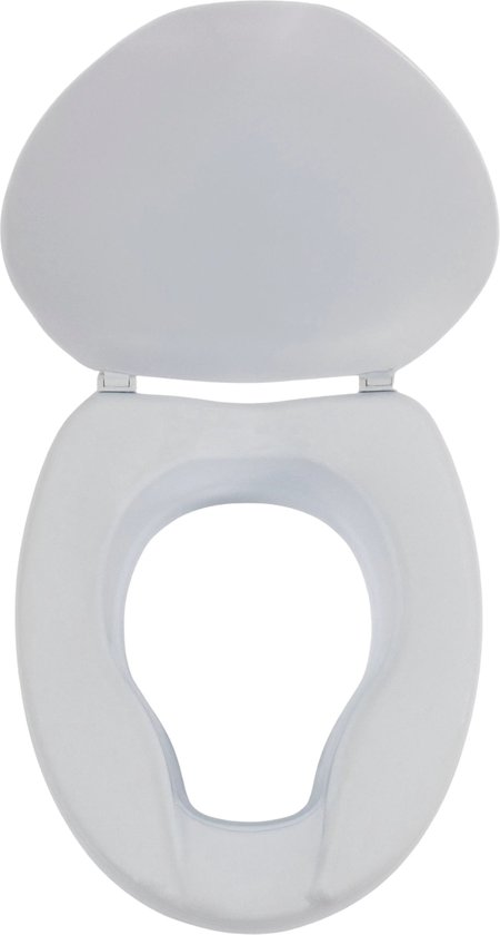 Toiletverhoger 10 cm met deksel / wc-bril. Verhoogd het toilet / wc met 10 cm