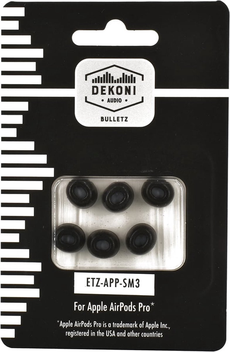 Dekoni Audio Bulletz for Apple AirPods Pro Small / 3 Pack