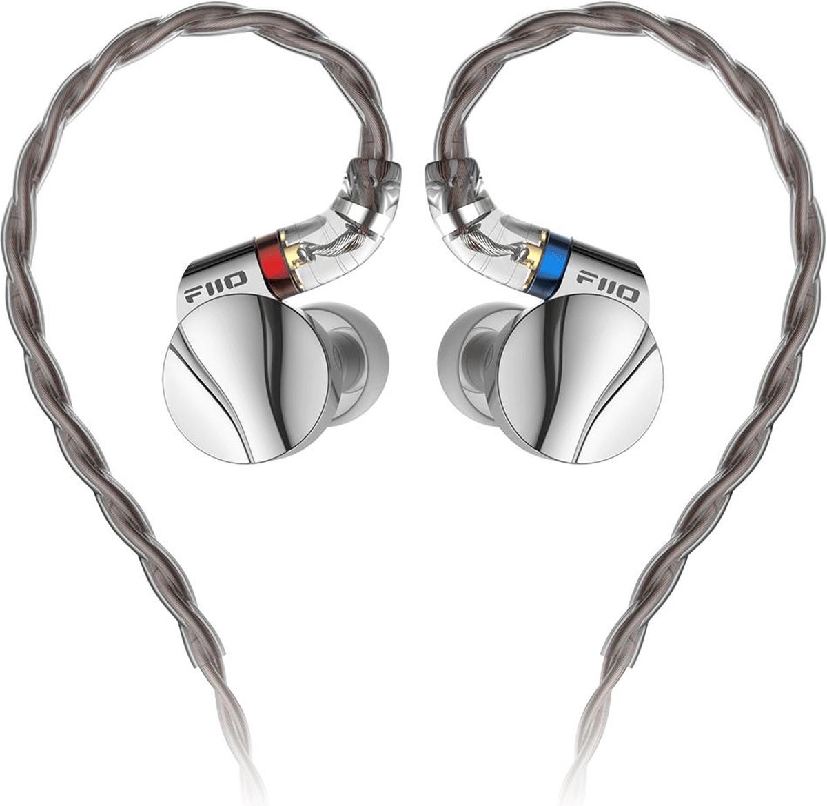 FIIO FD15 - In-ear oordopjes - Bedraad - Oorhaak - Zilver