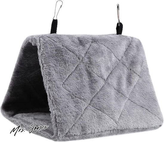 Papagei Kuschelhaus Winter - Warmes Vogelnest Für Sittiche & Wellensittiche