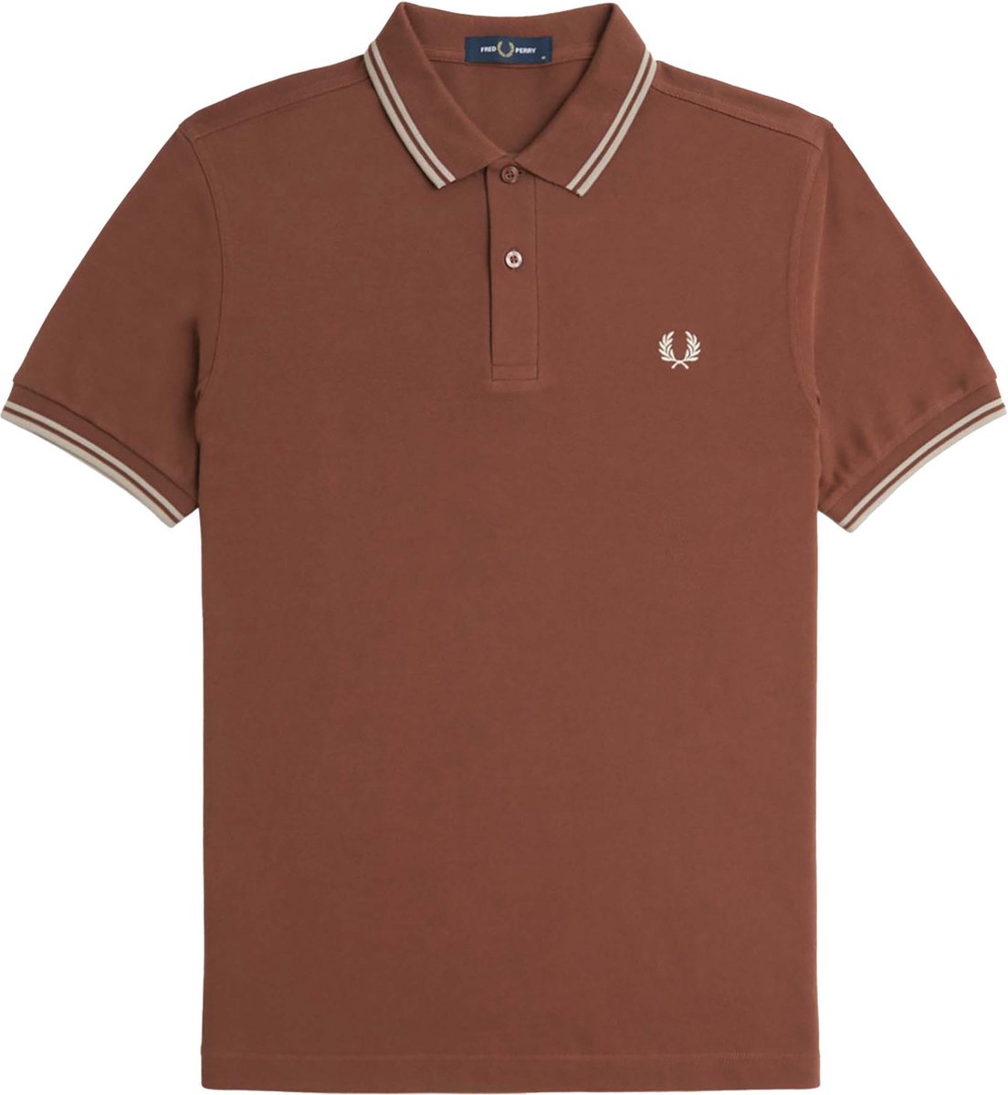 Fred Perry Polo M3600 Brique - Maat L - Heren