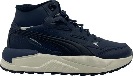 PUMA - Sneakers - Unisex - Donker blauw - Wit
