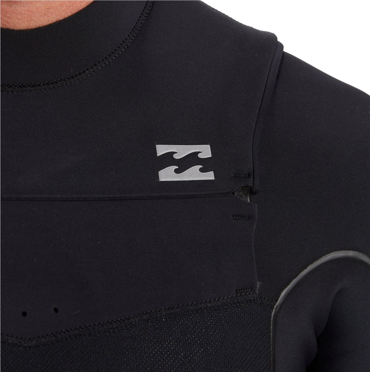 2025 Billabong Heren Furnace Natural 4/3mm Borst Ritssluiting Wetsuit