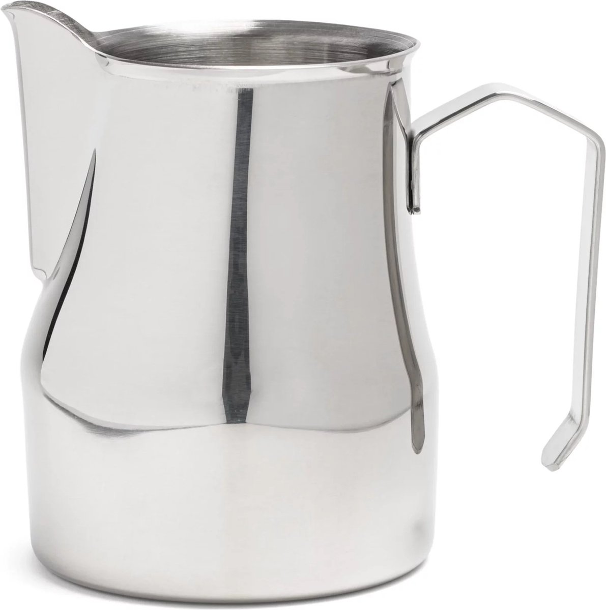 Melkkannetje Opschuim - 500ml - Italiaans – Zilver – RVS – Melkopschuimkan – Melkkan – Espressomachine - Barista Essentials