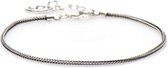 Karma Silver Bracelet Everlong Silver Armband  (Lengte: 16.50-19.00 cm) - Zilver
