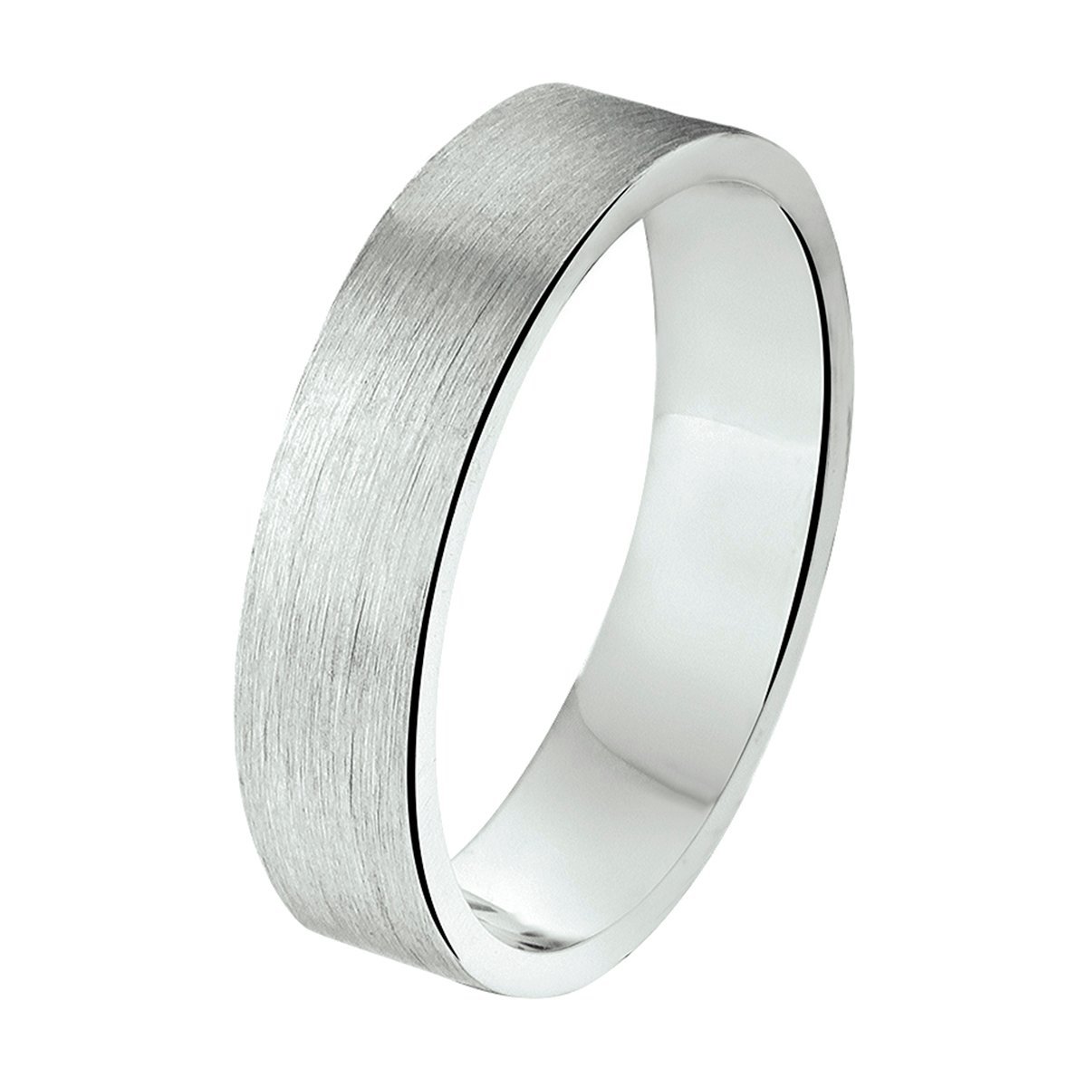 Gerhodineerd Zilver Ring A305 - 5 Mm Zonder Steen 1315047