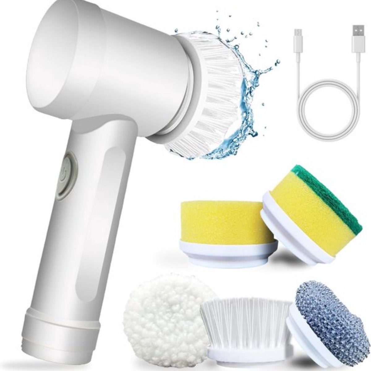 Goedkoopste Elektrische Schoonmaakborstel - Elektrische Schrobber - Elektrische Scrubber - Elektrische Schrobborstel - Electrische Schoonmaakborstel - Electrische Schrobborstel