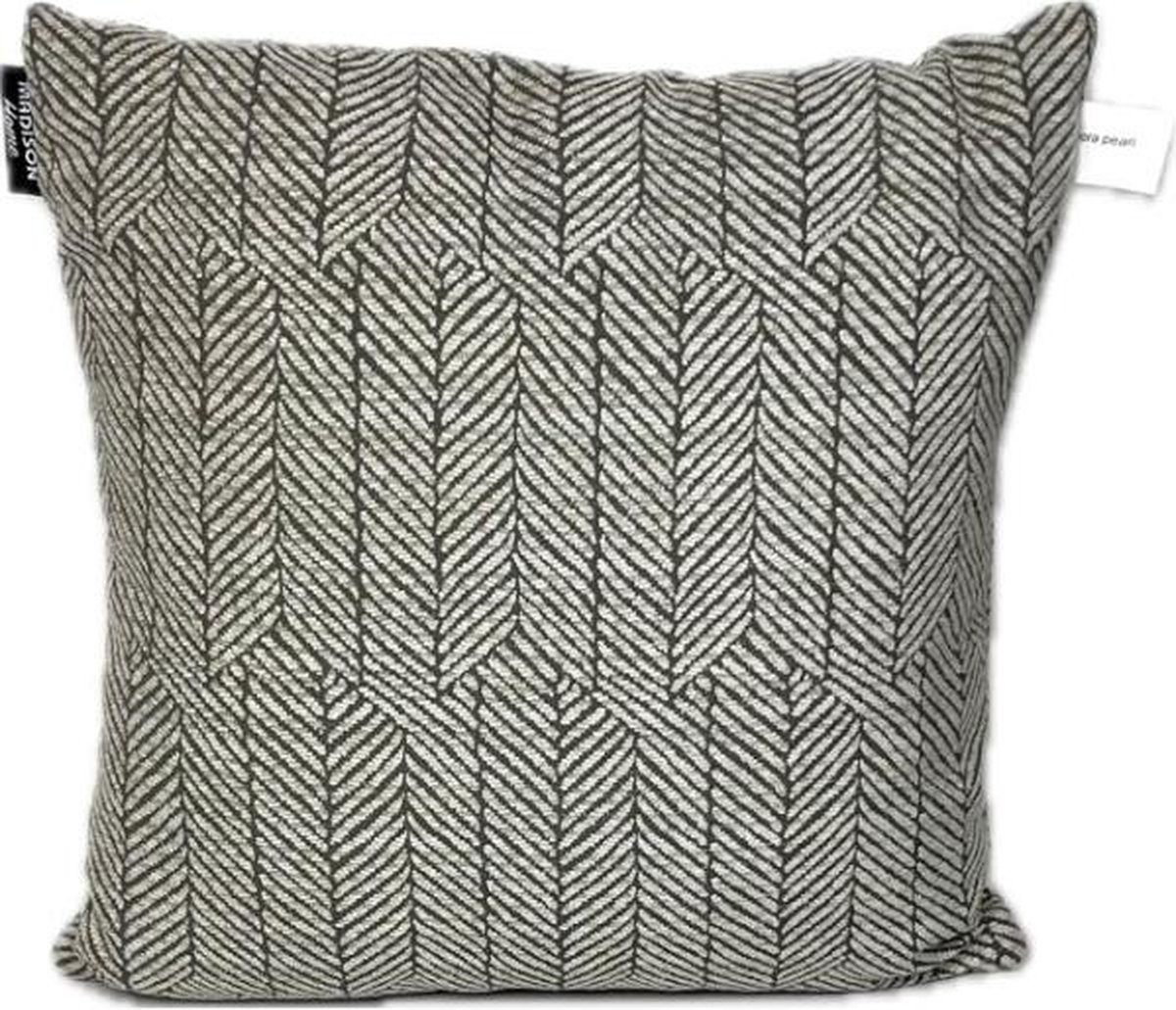 Madison sierkussen 50x50 cm Nora pearl Groen