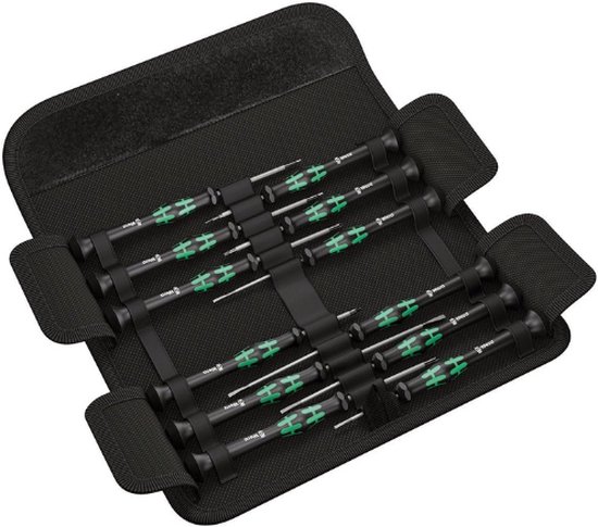 WERA Kraftform Micro 12 Universal 1 micro-schroevendraaierset 12-delig - 05073675001