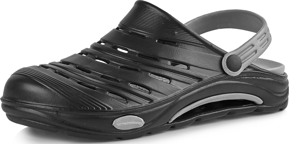 Ladeheid Clogs Tuinschoenen Lichte Unisex Zwartgrijs 41 LA-KL