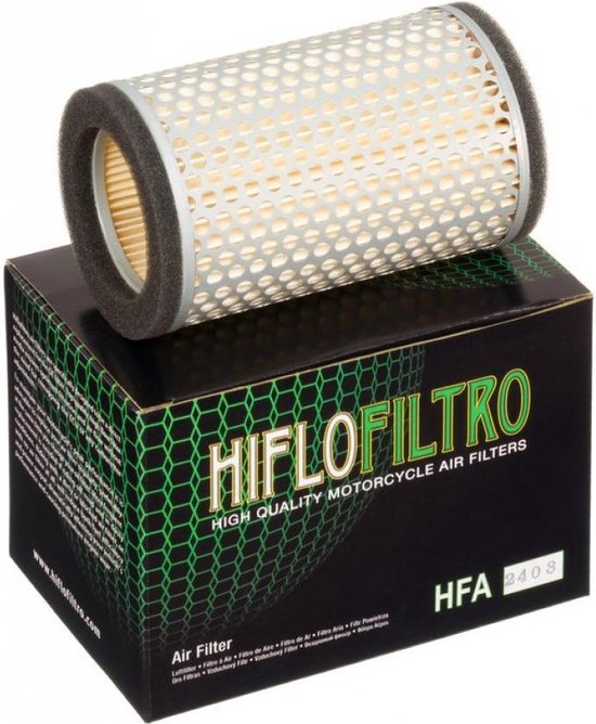 hiflofiltro luchtfilter voor motorfiets kawasaki 650 z 1977 tot 1981 hfa2403 nieuw