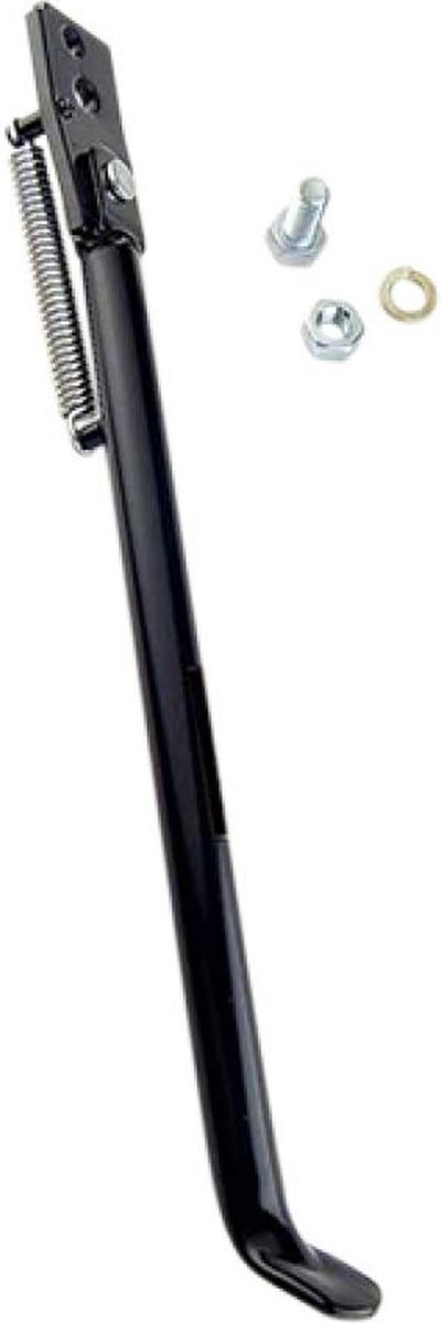 rofel zijstandaard voor derbi 50 senda drd 1000692 / zwart 35cm nieuw