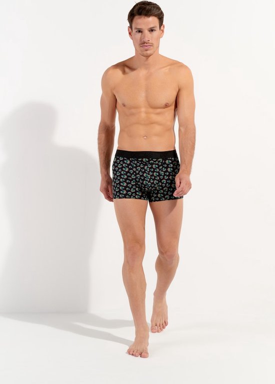 HOM - Dizzy boxer briefs H01 - Black print - mannen - L | bol