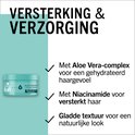 Taft Aloe Boost Styling Cream pot met tekst "Versterking & Verzorging" en "Met Aloe Vera-complex".