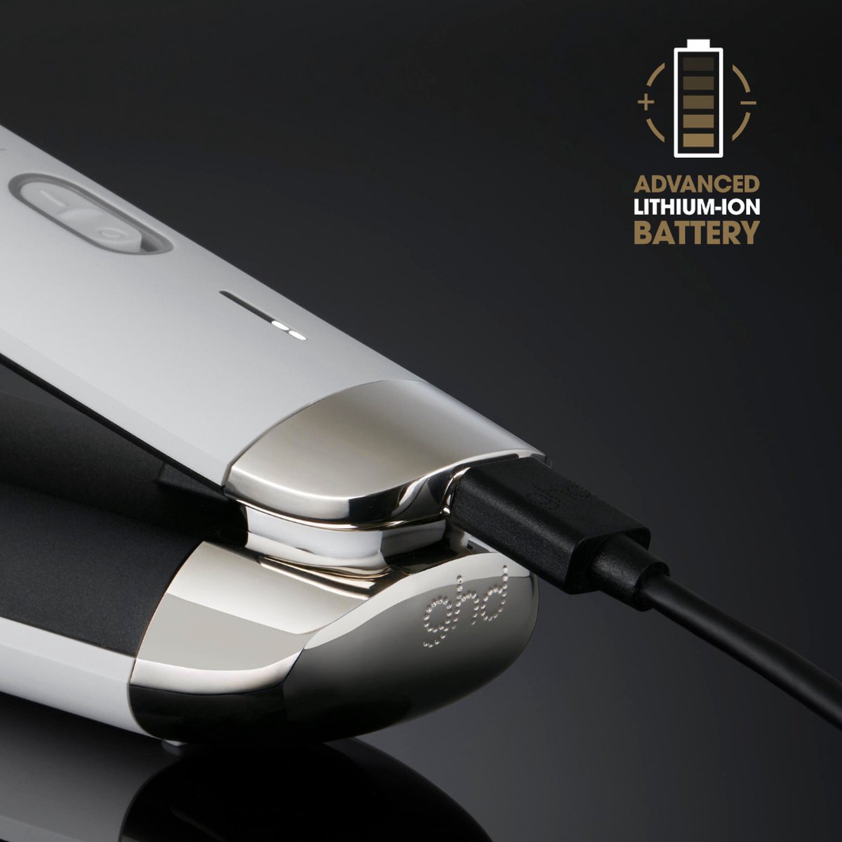 ghd - Unplugged™ - Draadloze Stijltang - Wit thumbnail 6