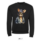 Sweatshirt 2-158an16Konijn chaînes dorées - xL