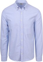 King Essentials The Tommy Oxford Shirt Bleu Clair - Taille XL - Homme