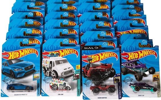 DRX Vijf stuks Iconische Hot WheelsCollector’s Set 2018 tot heden - Limited Edition - Beperkte oplage - samengesteld door kenners.