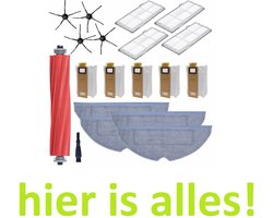 Set filters rollen borstels moppen zakken compatibel met Roborock S7 S7+ S7 Max S70 S75 T7S - hoogwaardige vervanging - Roborock S7 2021 - Roborock S7 - Roborock S7 Plus - Roborock S7 Max - Roborock S70 - Roborock S75 - hier is alles!