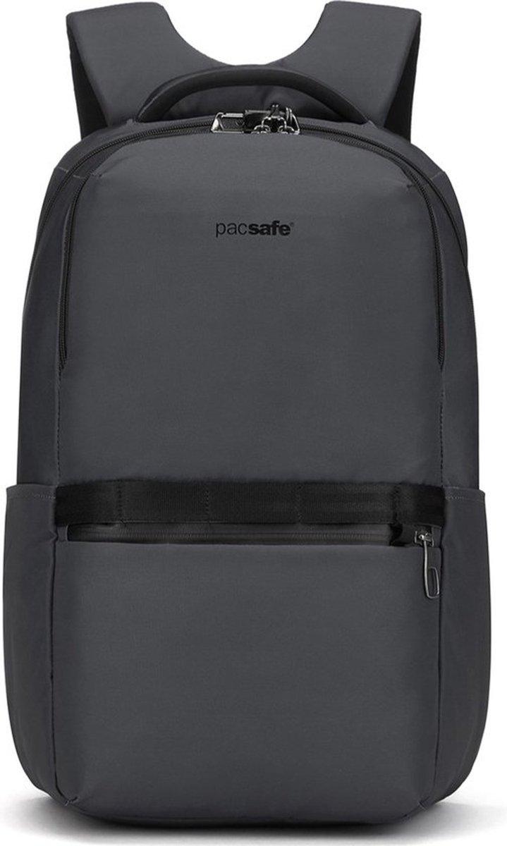 Pacsafe Metrosafe X Backpack - 25 L - Rugzak - RFID-blokkerend - Verstelbare Schouderbanden - Snijbestendige Rugtas - Schoudertas - Grijs