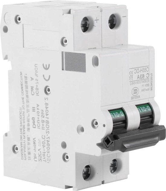 Miniatuur automatische schakelaar - DC 2P zonne-energie schakelaar ...