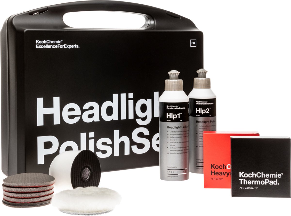 Koch Chemie headlight polish set