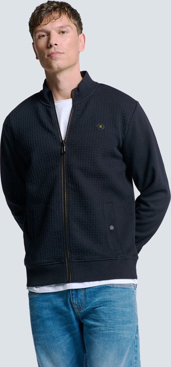 Sweater met volledige rits