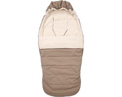 Koeka buggy voetenzak Calgary - teddy voering - Taupe