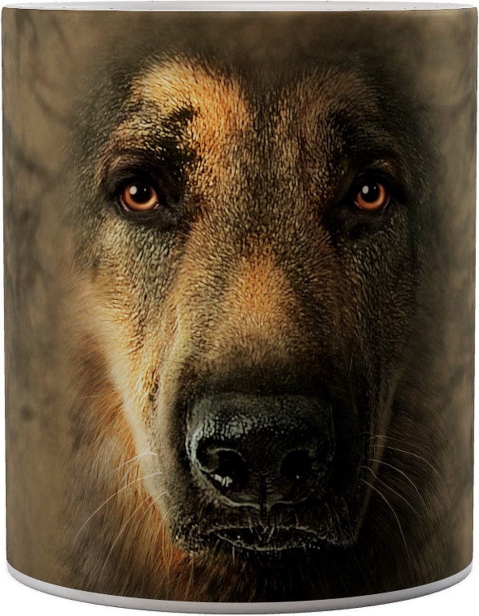 Duitse Herder German Shepherd Dark - Mok 440ml 440