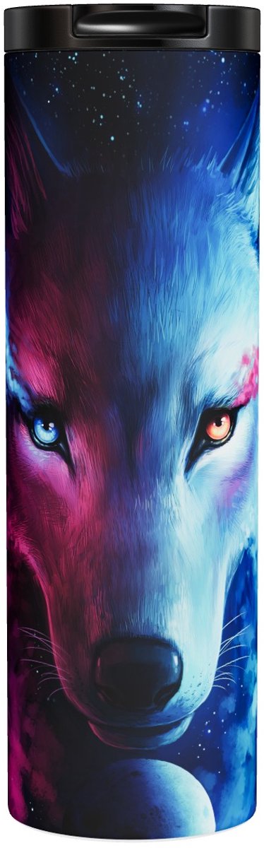 Wolf Where Light And Dark Meet - Thermobeker 500 ml