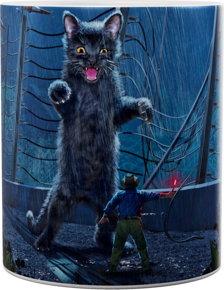 Jurassic Park - Jurasic Kitten - Mok 440ml 440