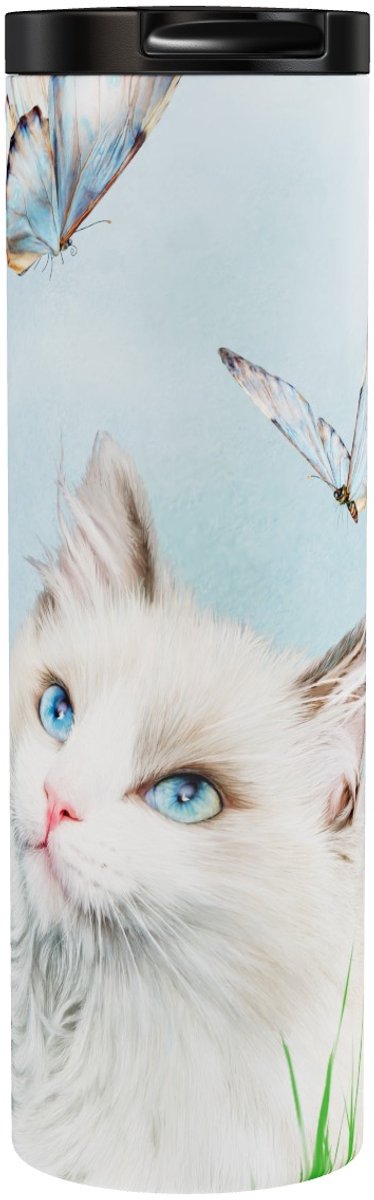 Ragdoll Kat Vlinder Ragdoll & Butterflies - Thermobeker 500 ml