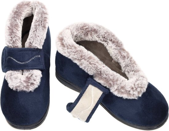 Padders -Dames blauw pantoffels