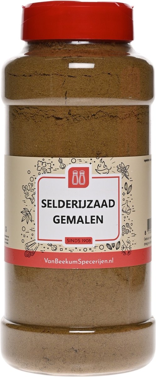 Goedkoopste Van Beekum Specerijen - Selderijzaad Gemalen - Strooibus 400 gram